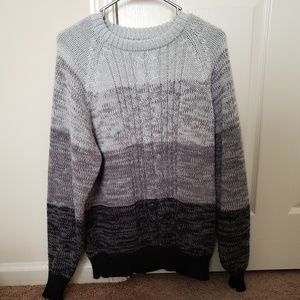 Gradient knit sweater🔥